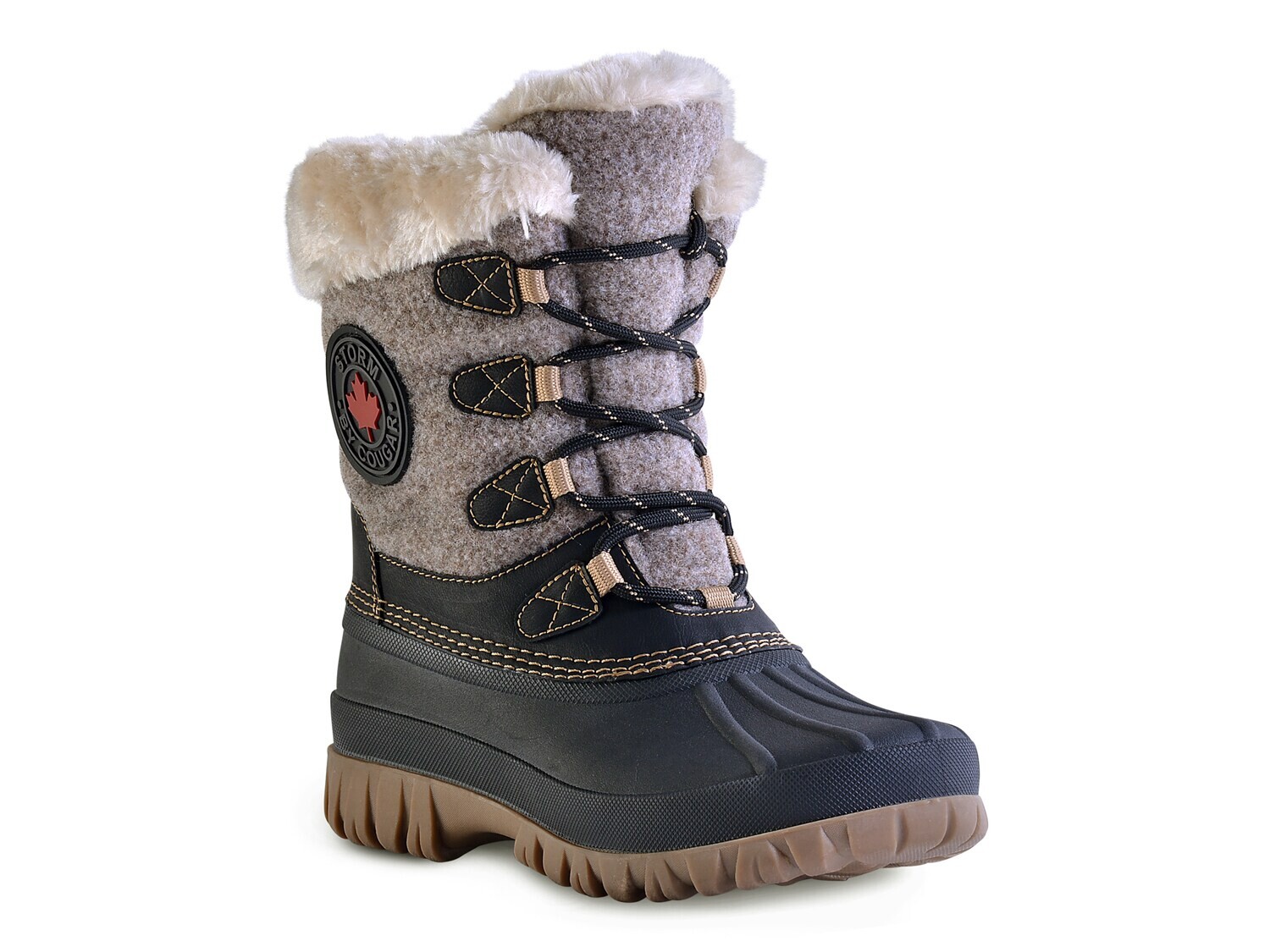 

Ботинки зимние Cougar Cosy Storm, серо-коричневый / черный