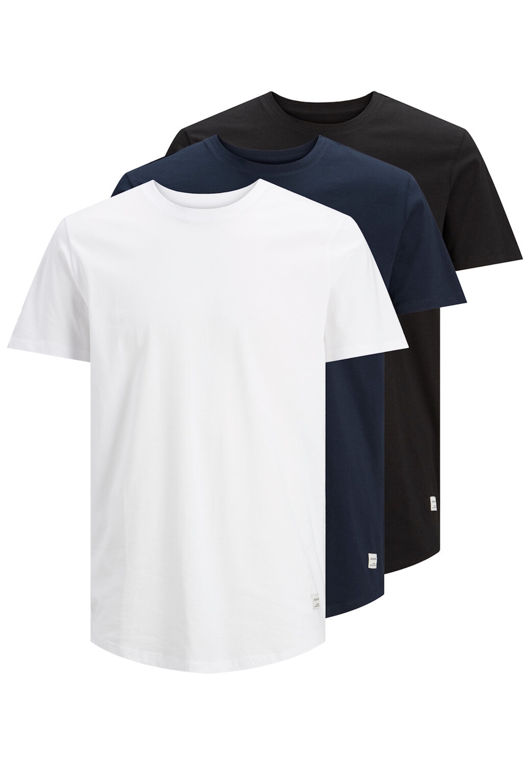 

Футболка Jack & Jones Kurzarms 3er Pack, белый-мульти-белыйчерныйтемно-синий