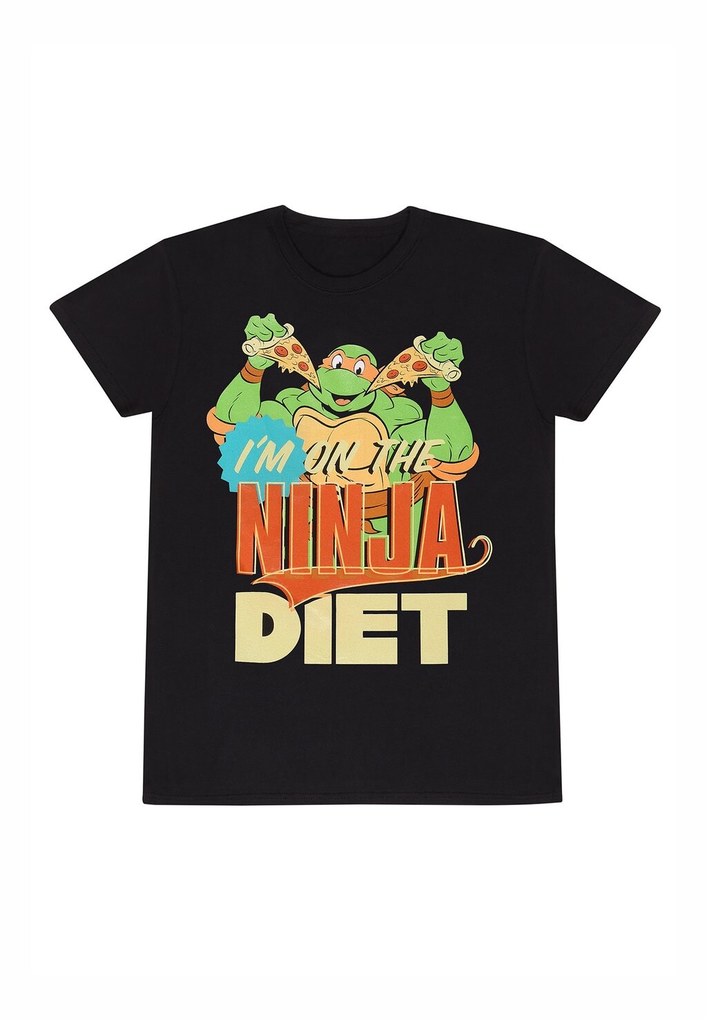 

Футболка с принтом TEENAGE MUTANT NINJA TURTLES DIET Henry Tiger, черный