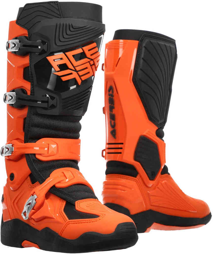Упс ботинки для мотокросса Acerbis, оранжевый/черный