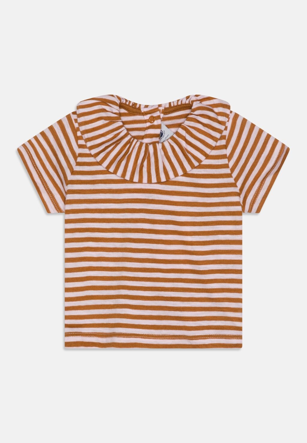 

Футболка с принтом BLOUSE Petit Bateau, цвет toast/doll
