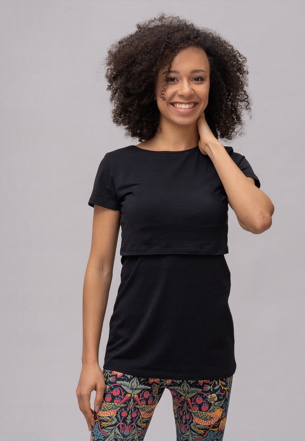 

Футболка базовая NURSING stillfashion, цвет black