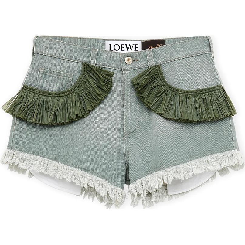 

Шорты женские Loewe, хаки