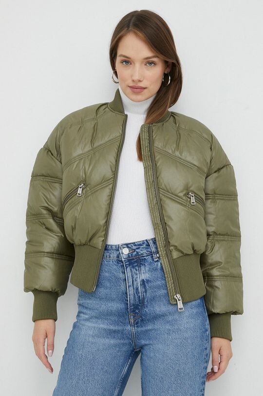 

Куртка бомбер Guess, зеленый