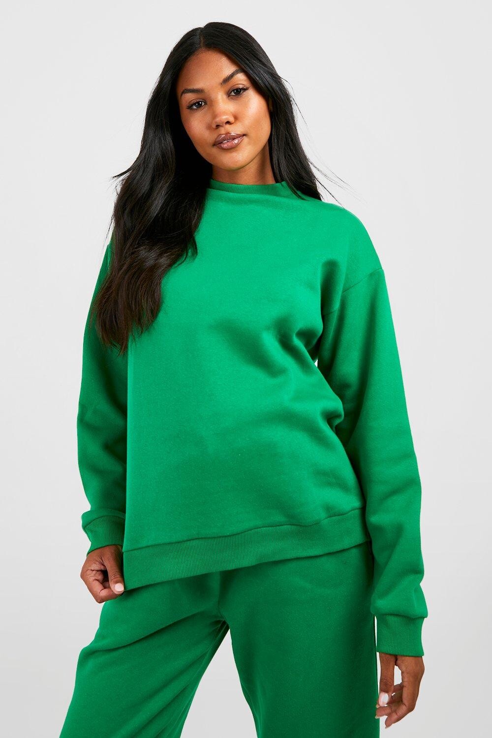 

Базовый свитшот для материнства Boohoo, зеленый