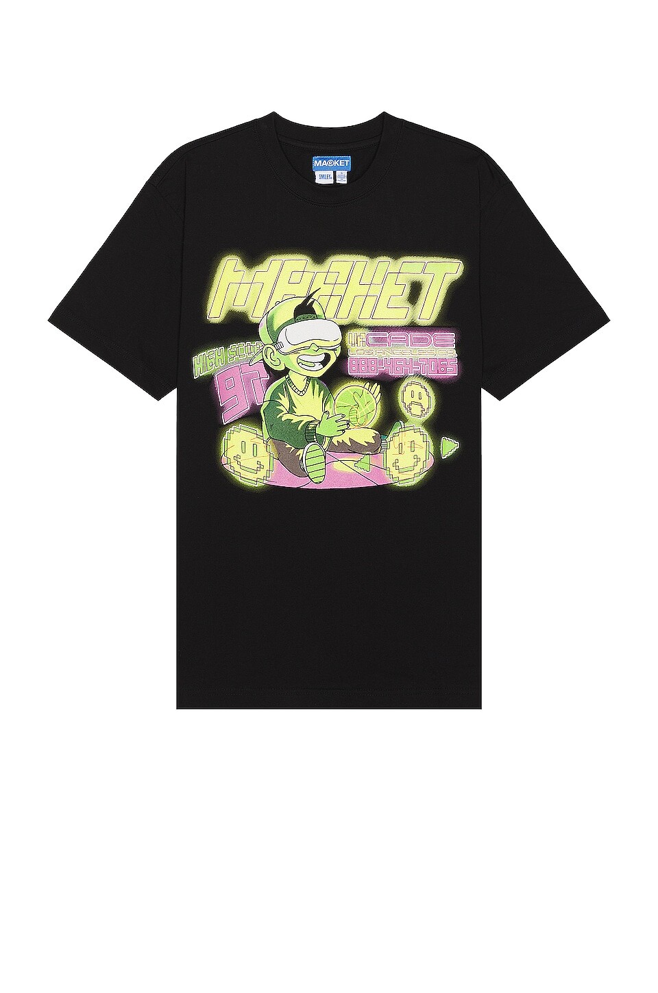 

Футболка Market Smiley High Score T-shirt, черный