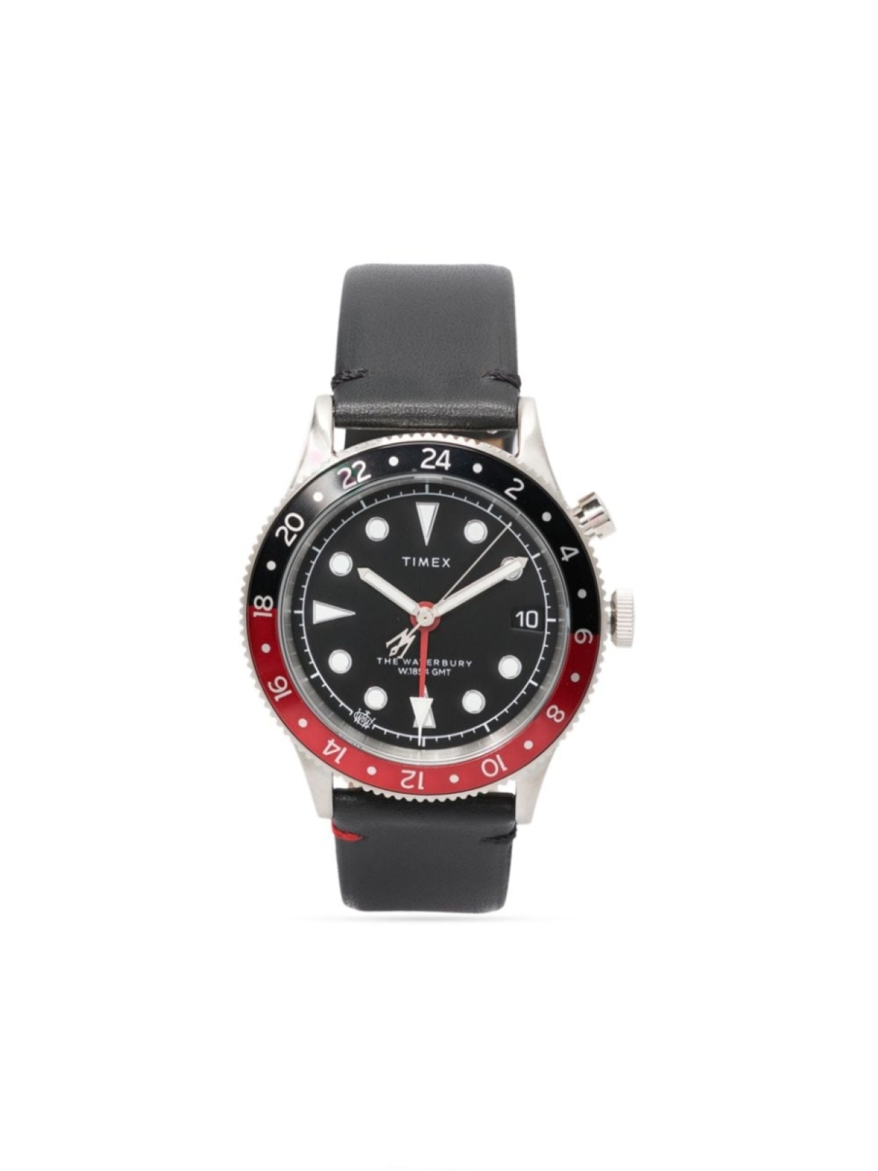 

TIMEX наручные часы Waterbury Traditional GMT 39 мм, черный