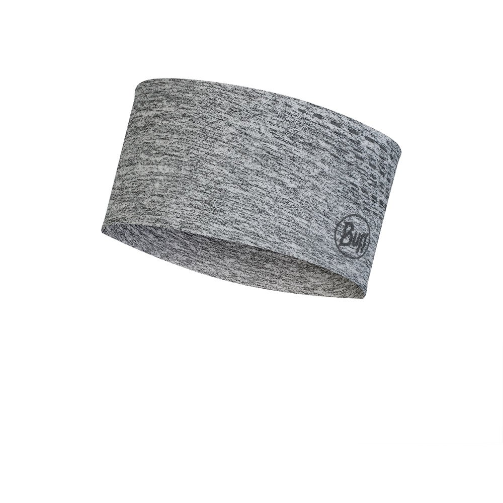 Повязка на голову Buff Dryflx, серый повязка buff dryflx headband solid black