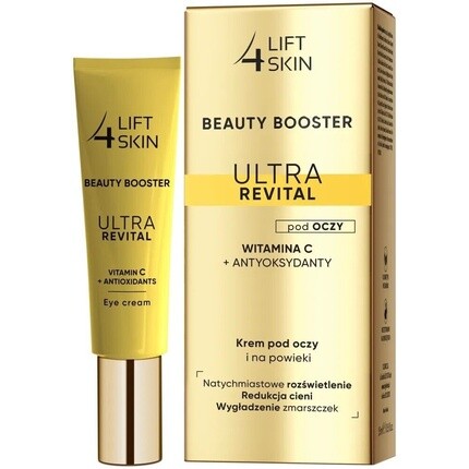 

Beauty Booster Ultra Revital Крем для глаз с витамином С и антиоксидантами, Lift4Skin