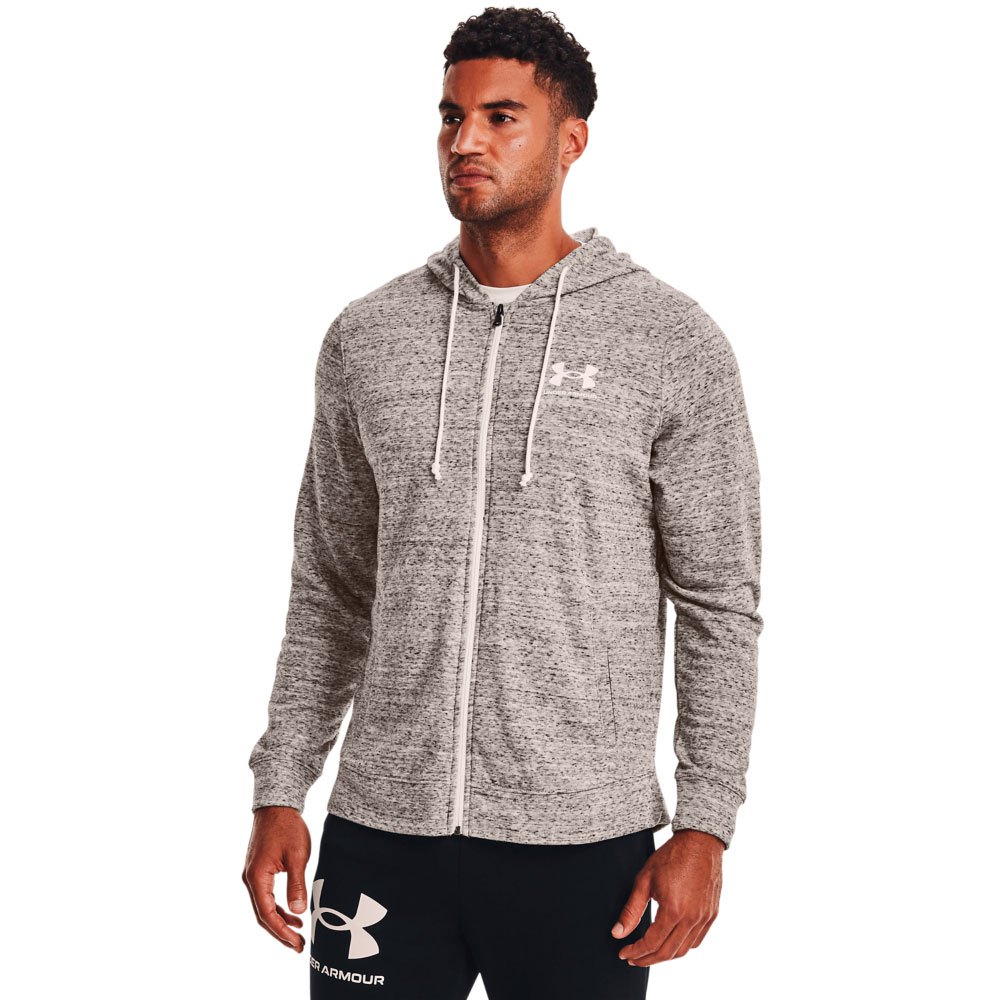 

Толстовка Under Armour Rival Terry LC Full Zip, серый