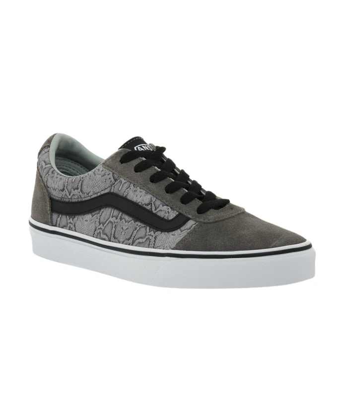 

Кроссовки с эффектом змеи и горгульи Vans, серый