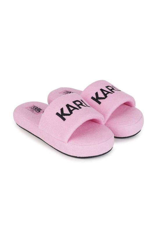 

Детские тапочки Karl Lagerfeld, розовый