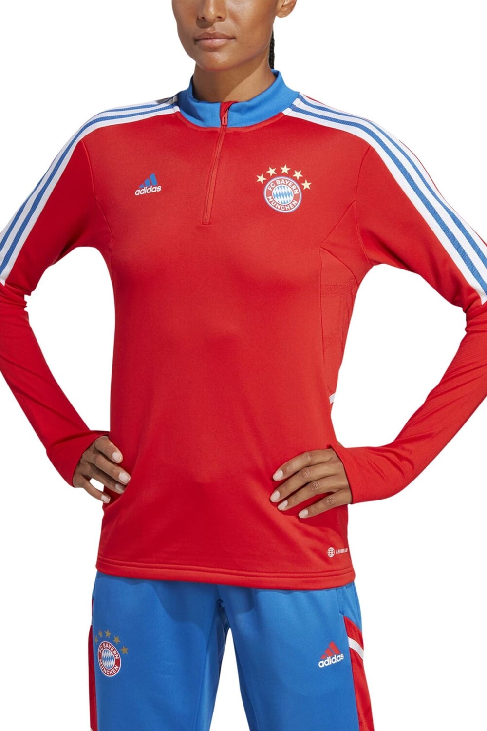 

Тренировочная футболка ФК Бавария adidas, красный