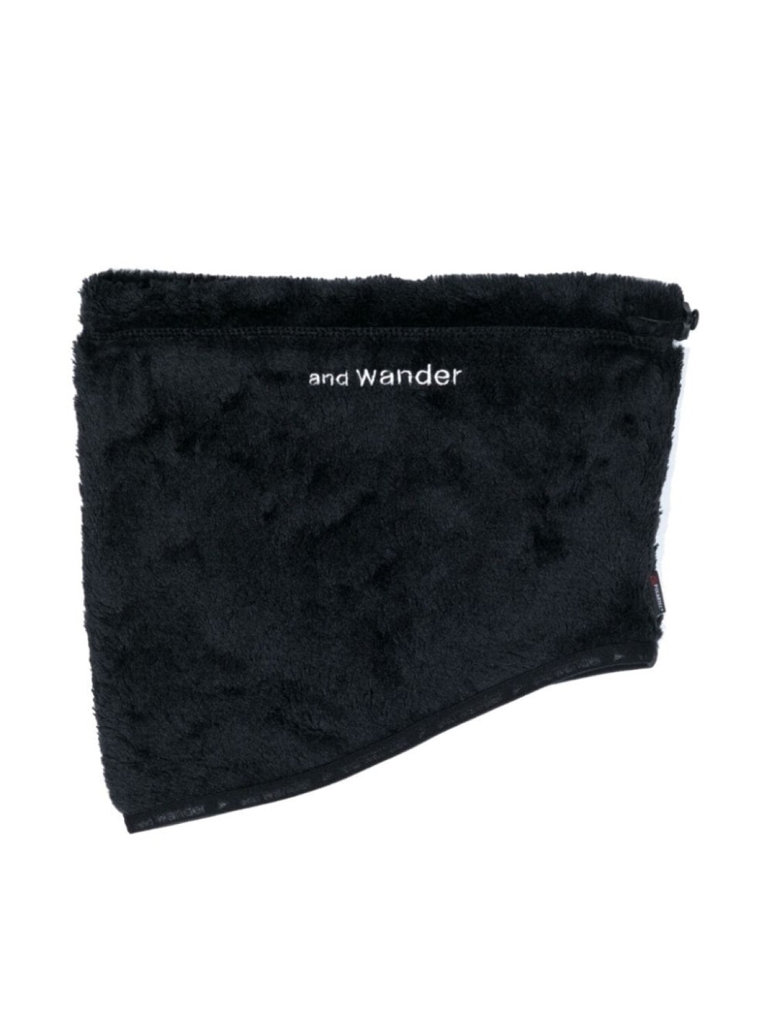

and Wander флисовая манишка с вышитым логотипом, черный