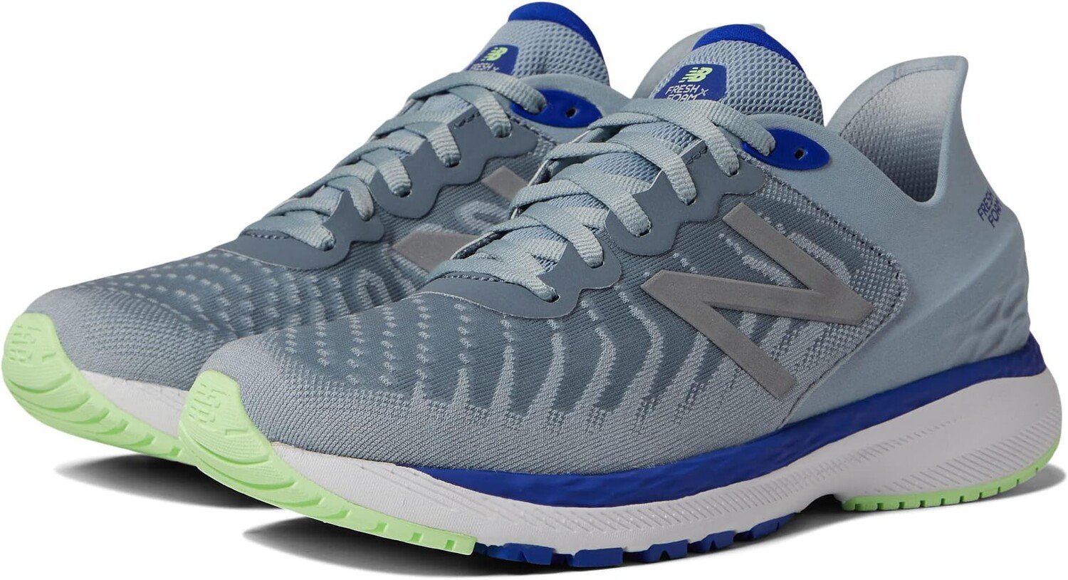 

Кроссовки Fresh Foam 860v11 New Balance, цвет Light Slate/Vibrant Spring Glo