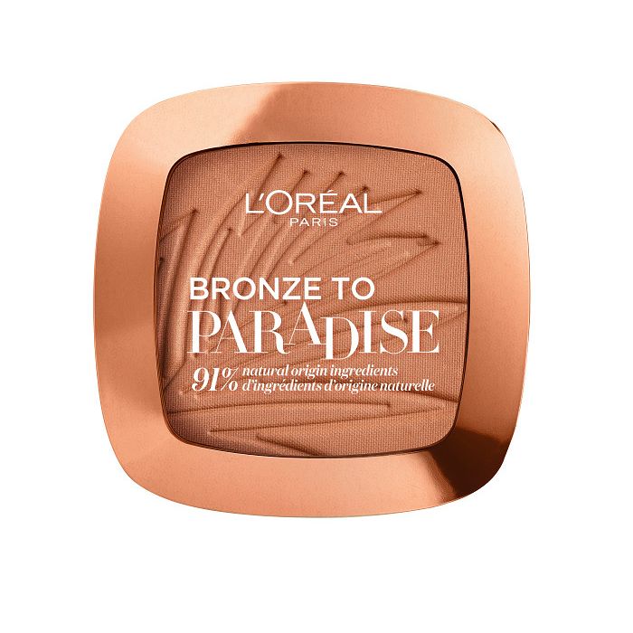 цена Пудра для лица Polvos Bronceadores Paradise Bronze L'Oréal París, 02 Baby One More Tan