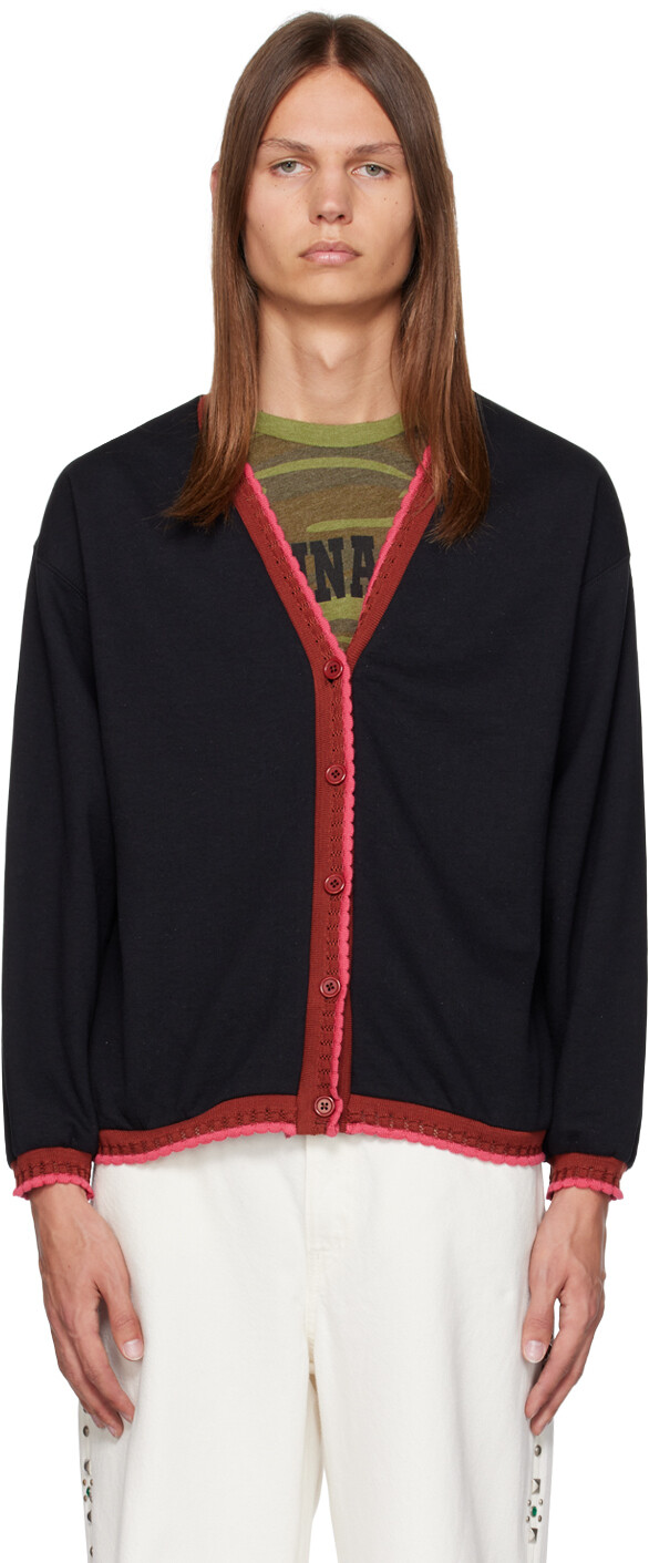 

Anna Sui Эксклюзивный черный кардиган SSENSE