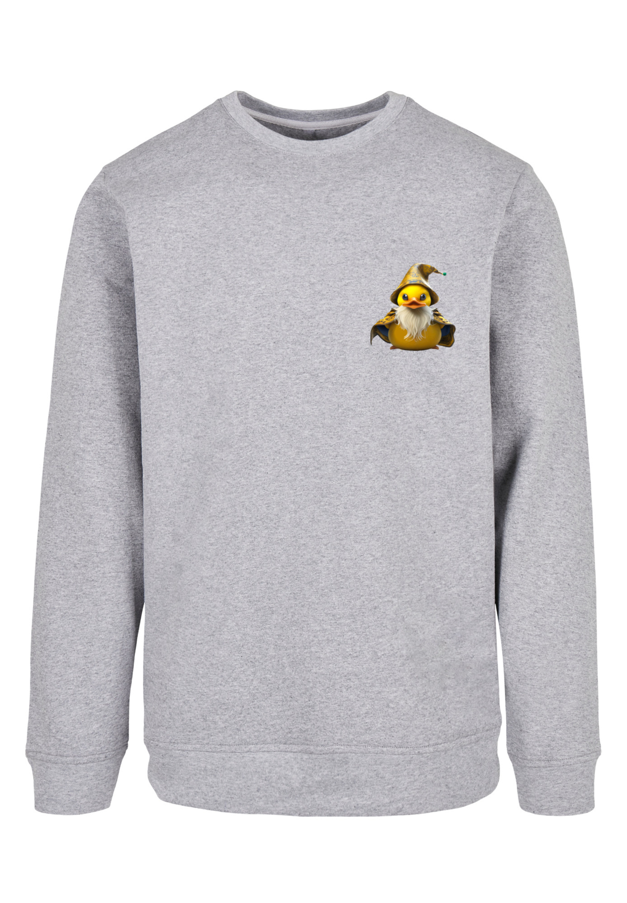 Пуловер F4NT4STIC Sweatshirt Rubber Duck Wizard CREW, цвет grau meliert