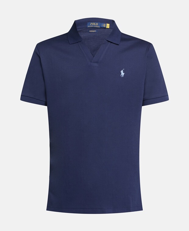 

Трикотажная рубашка-поло Polo Ralph Lauren, темно-синий
