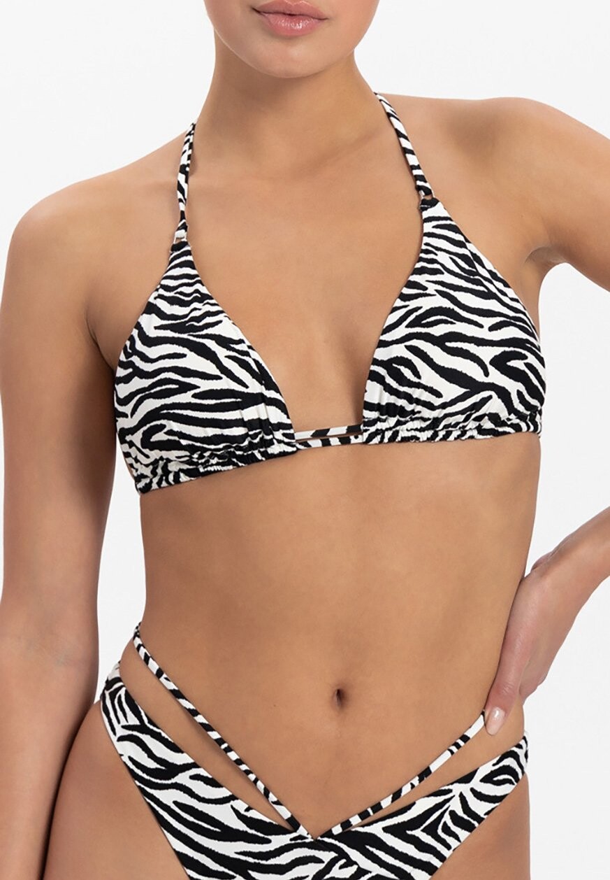 

Верх бикини MONICA GEUZE TRIANGEL Beachlife, цвет wit/zwart