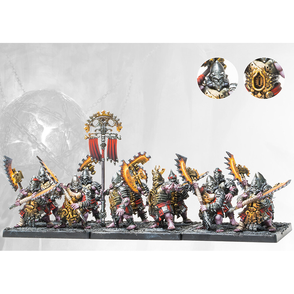 

Миниатюра Para Bellum Wargames Conquest: Dweghom - Magma Forged Dual Kit