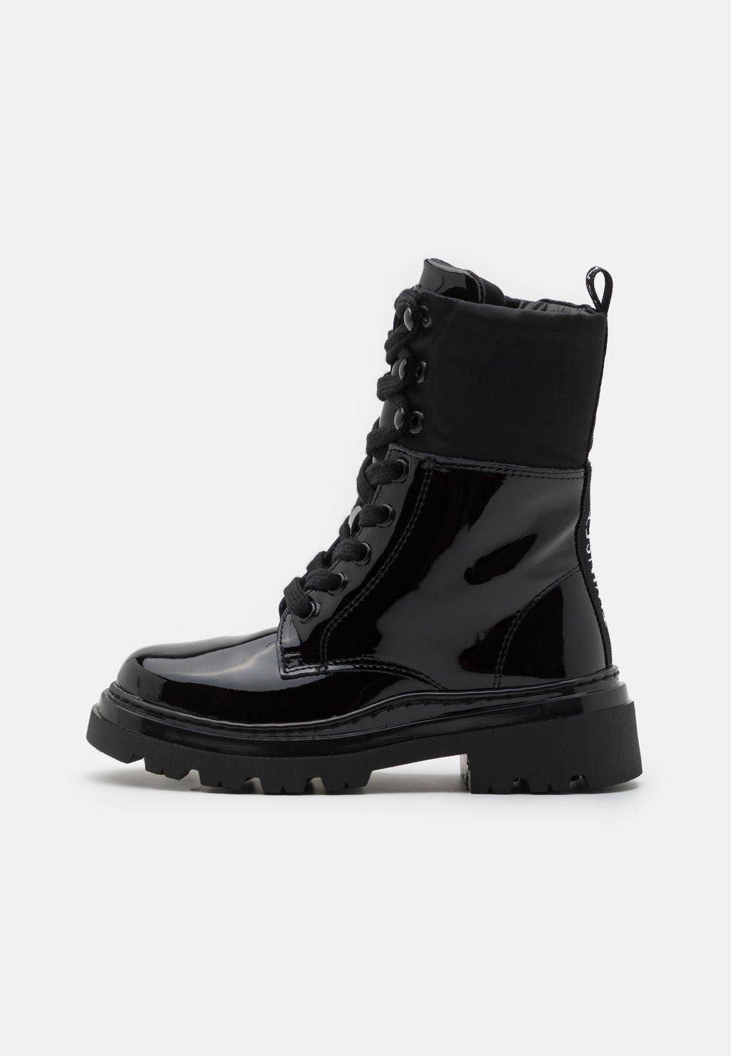 Ботинки на шнуровке BOOTS TWINSET, цвет nero