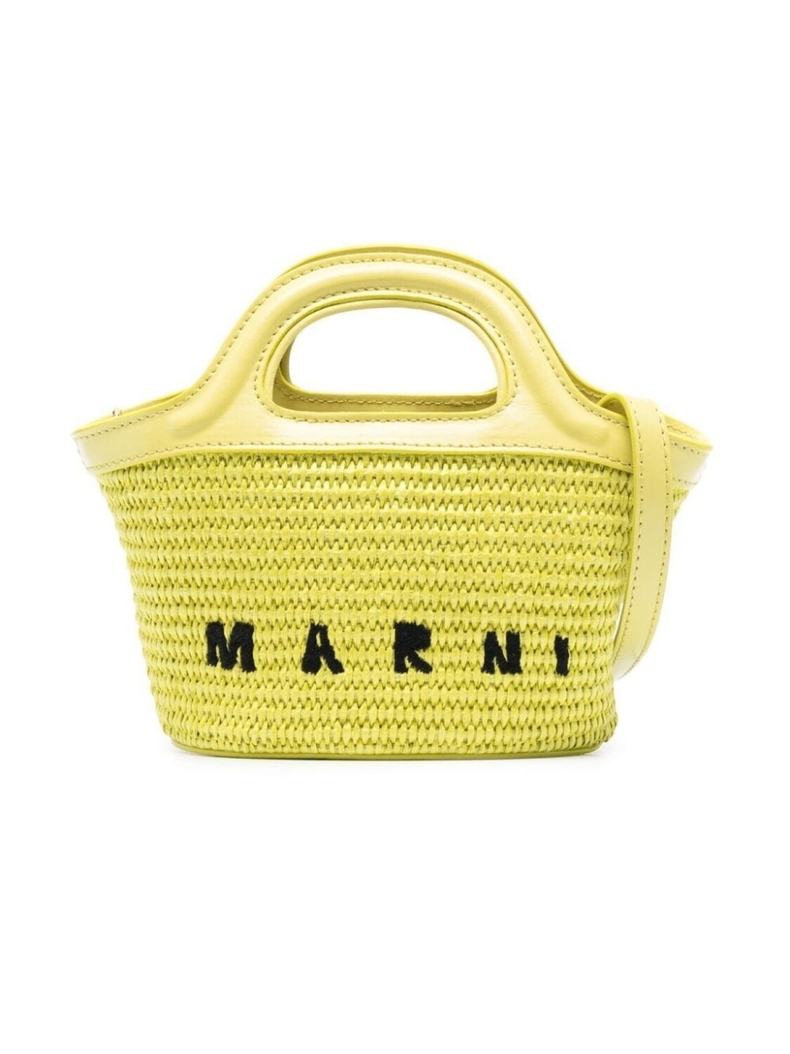 

Marni Kids летняя плетеная сумка Tropicalia, зеленый