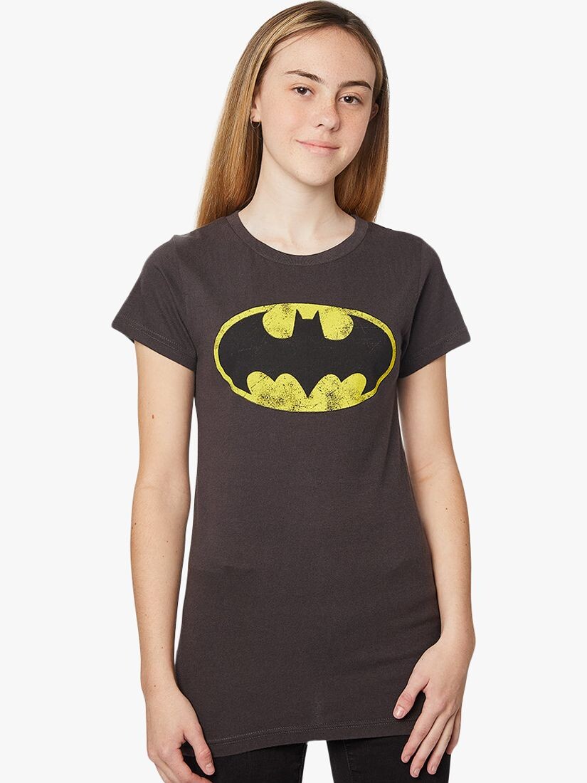 

Футболка с логотипом Fabric Flavors Batman, черная