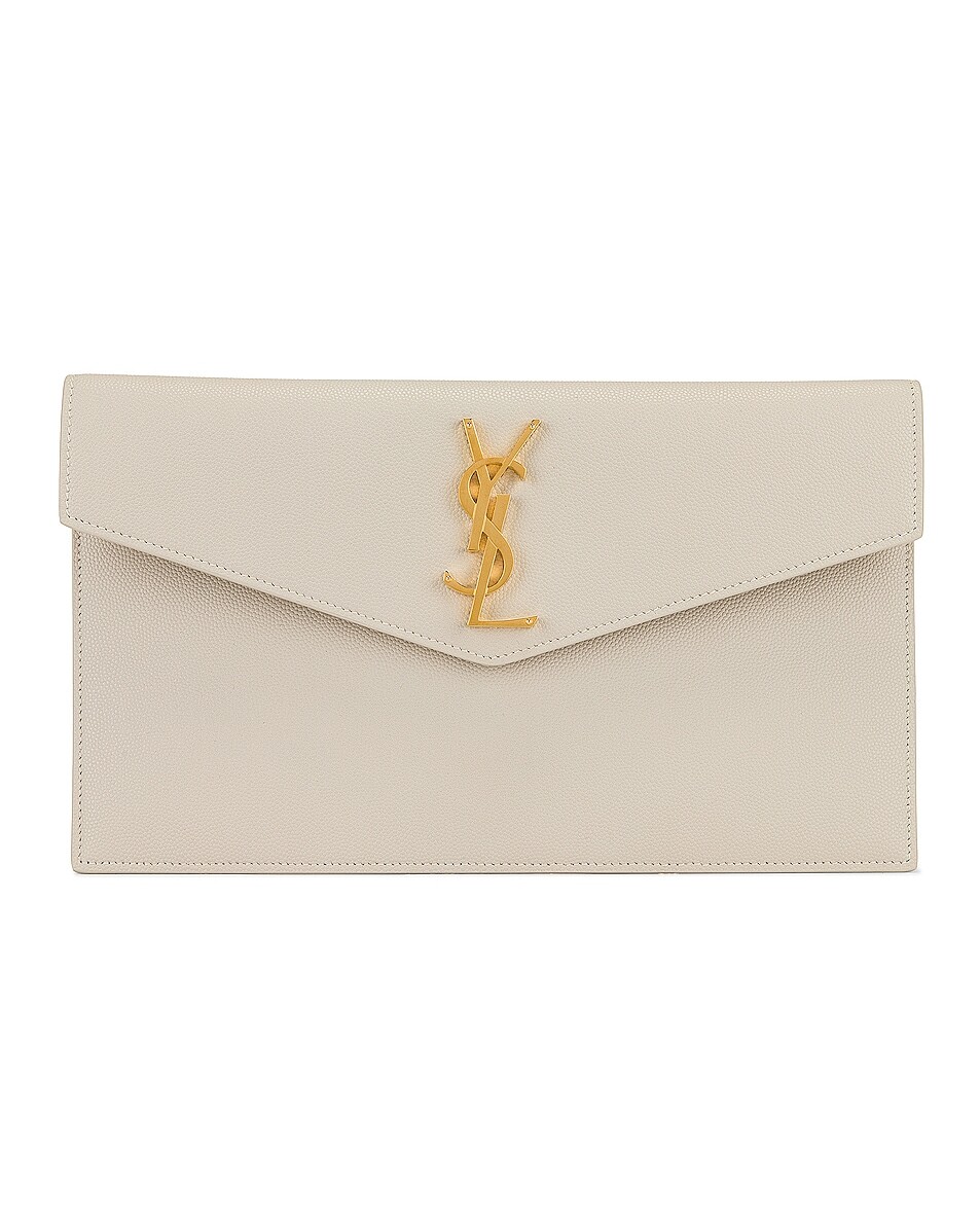 

Средняя сумка Uptown Saint Laurent, цвет Crema Soft