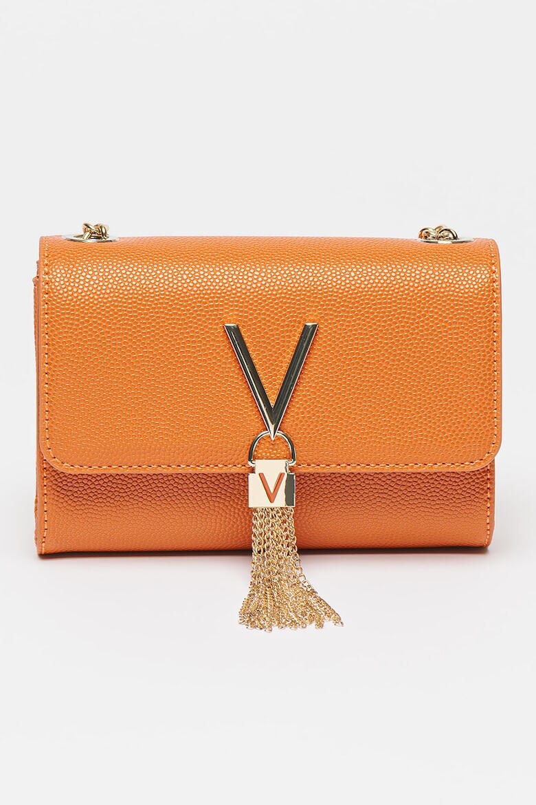 

Сумка Divina из экокожи с ремешком-цепочкой Valentino Bags, оранжевый