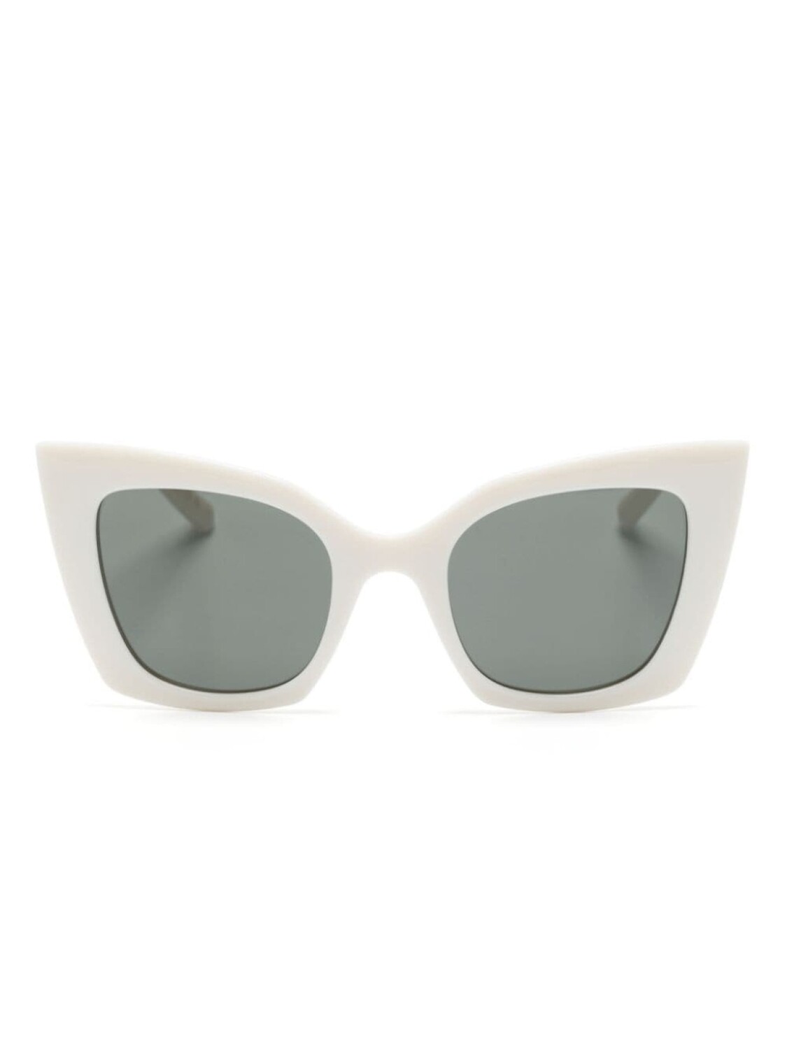 

Солнцезащитные очки 552 в оправе 'кошачий глаз' Saint Laurent Eyewear, белый