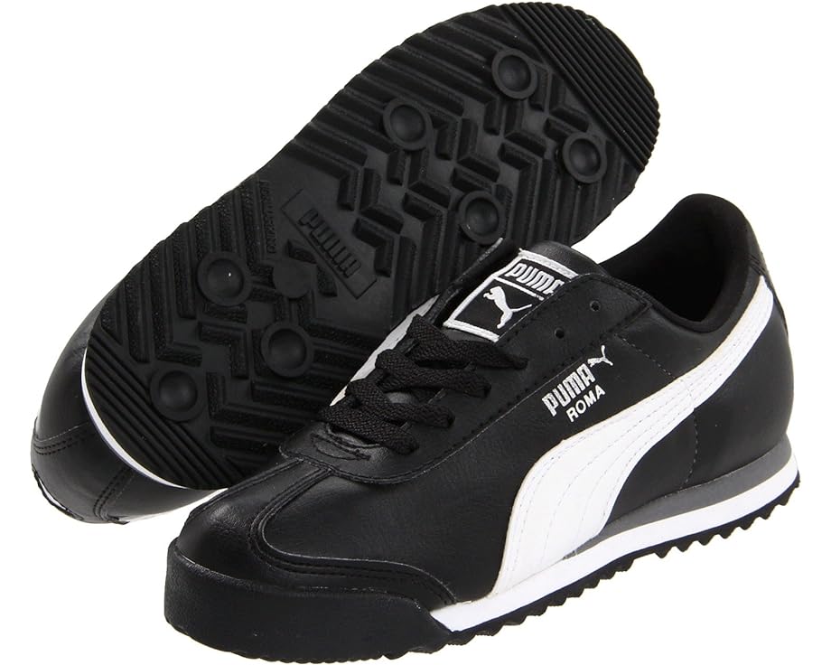Кроссовки Puma Puma Kids Roma Basic Sneaker, цвет Black/White/Puma Silver кроссовки puma carina 2 0 white black silver