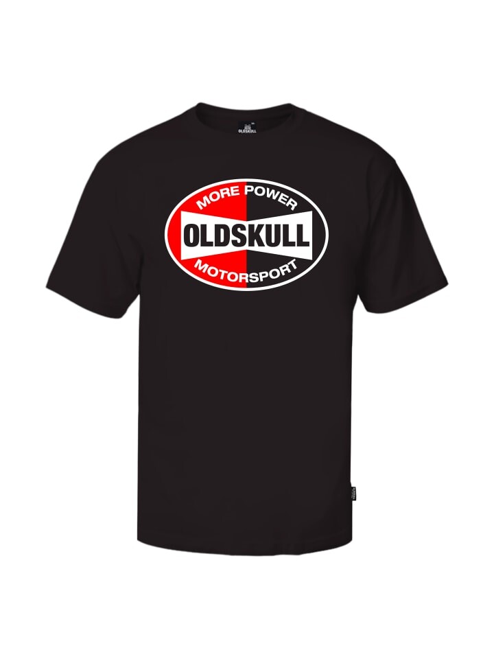 

Футболка OLDSKULL Rtrip Gasoline Vintage Logo Graphic, черный