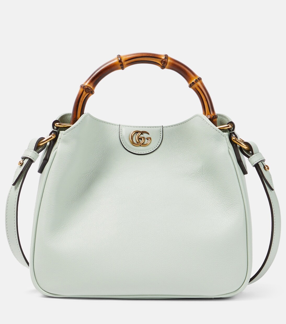 

Маленькая кожаная сумка через плечо gucci diana Gucci, зеленый