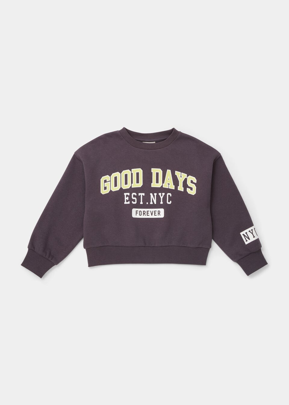 

Темно-серый свитшот Good Days для девочек (4–15 лет)