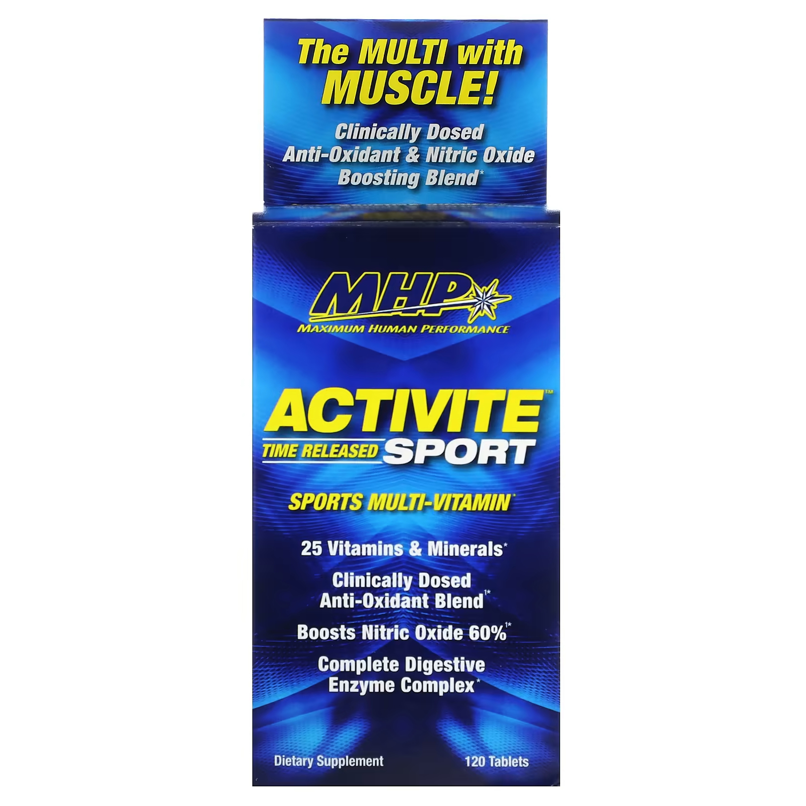 Мультивитамины MHP Activite Sport, 120 таблеток мультивитамины mhp activite sport 120 таблеток