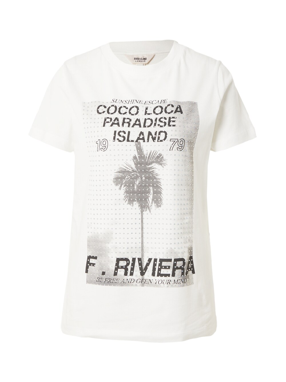 Рубашка River Island, белый