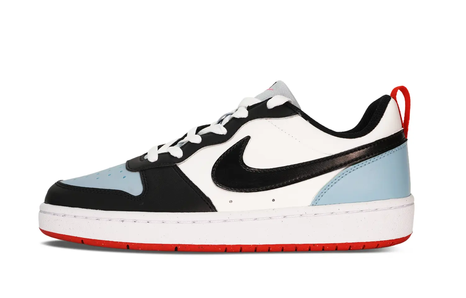 

Кроссовки Nike Court Borough Skateboarding Shoes Women's Low-top Blue, цвет Carolina Blue