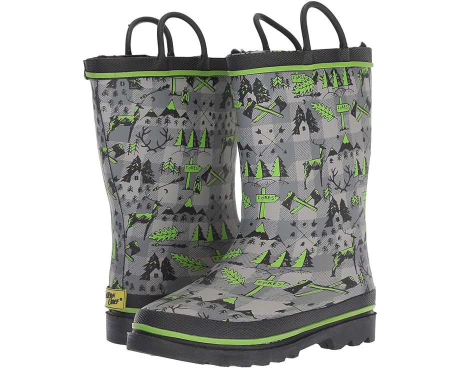 Ботинки Western Chief Limited Edition Fleece Lined Rain Boots, цвет Lumberjack резиновые сапоги limited edition printed rain boots western chief цвет tractor tough taupe