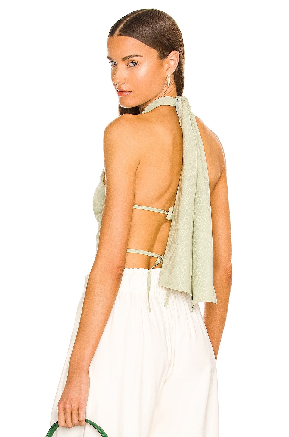 

Топ Atoir Ynette Crop, цвет Fog Green