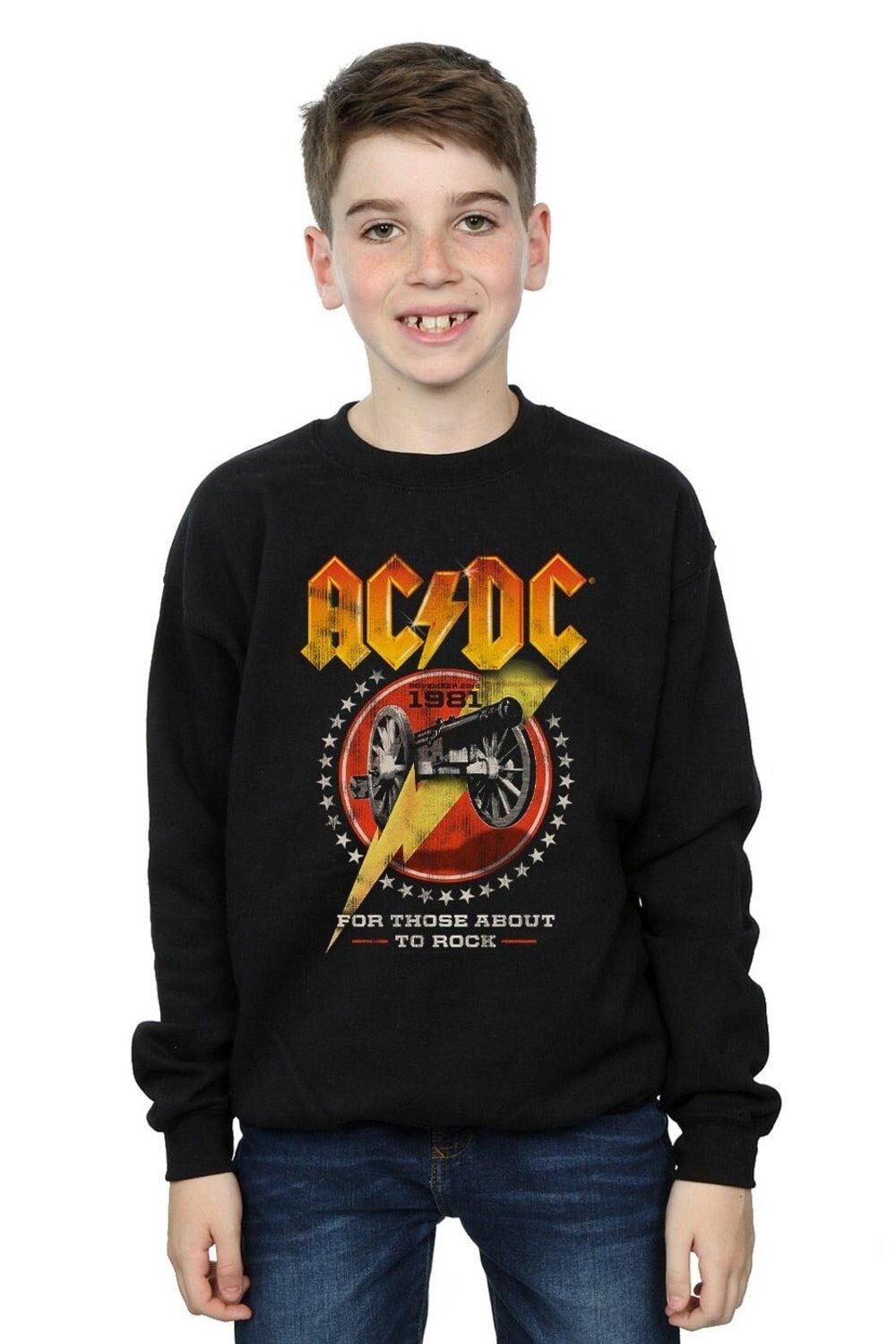 

Толстовка для тех, кто собирается зажигать 1981 года AC/DC, черный