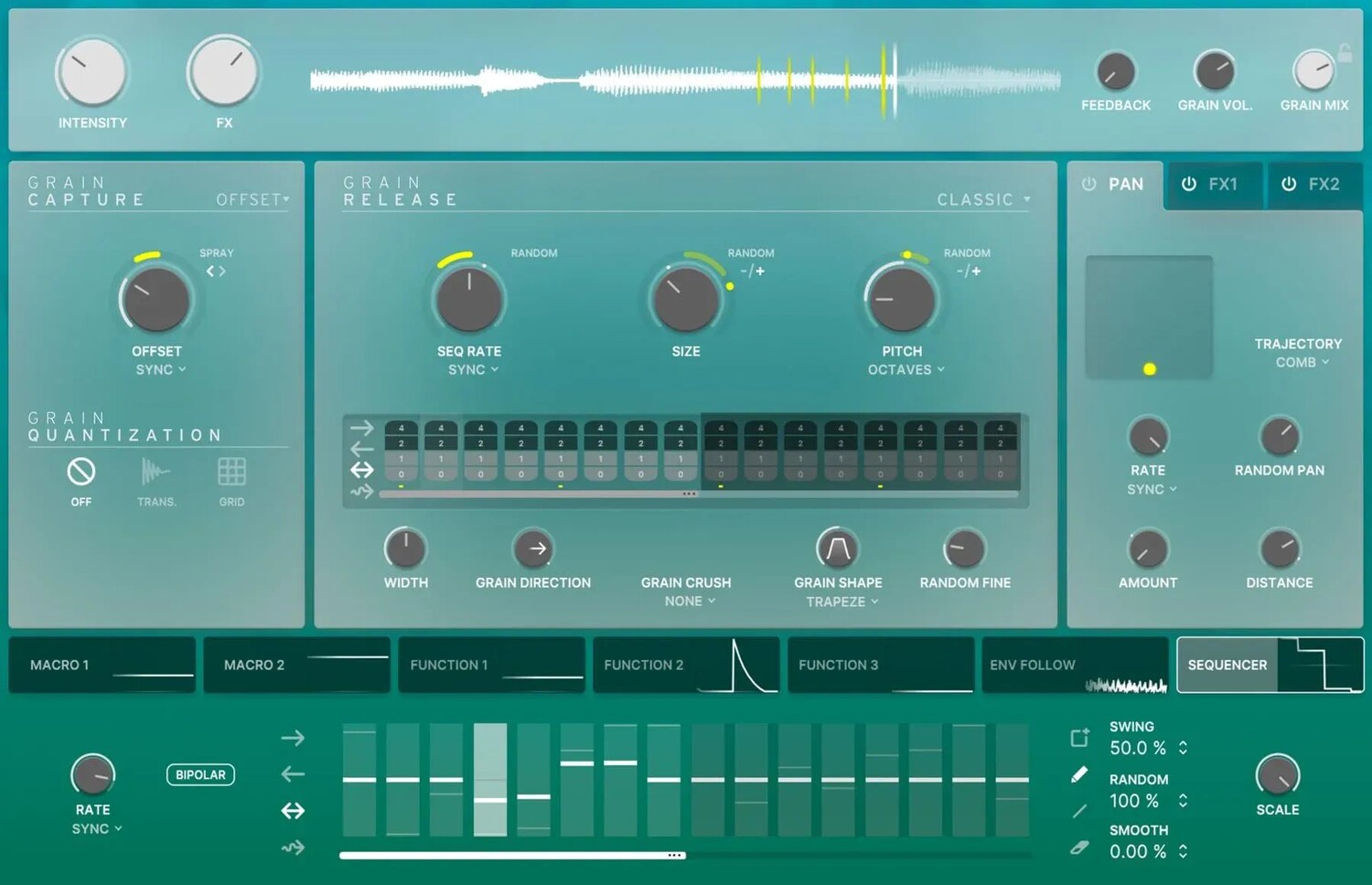 

Плагин Arturia EFX Fragments Granular Effects