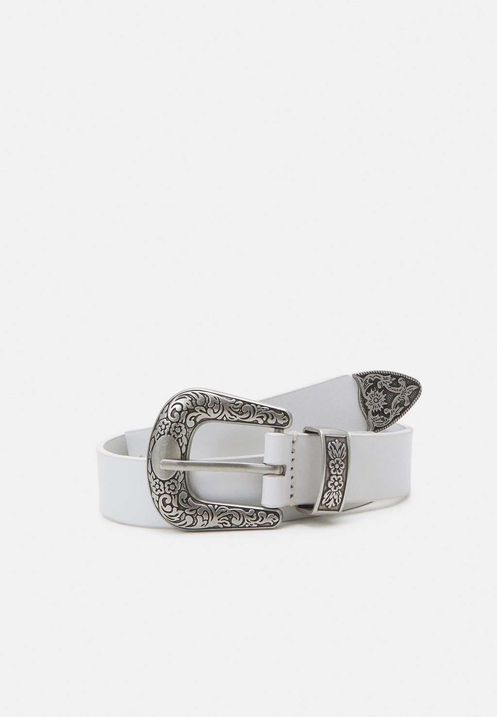 

Ремень LEATHER UNISEX Zign, цвет white