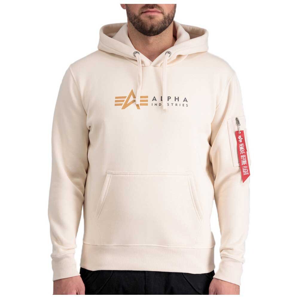 

Худи Alpha Industries Label, оранжевый