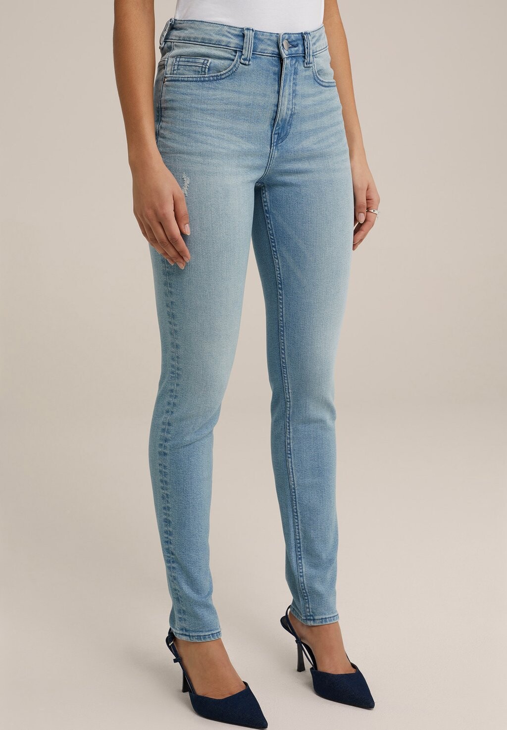 

Джинсы Slim Fit BLUE RIDGE WE Fashion, цвет blue