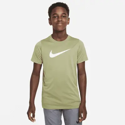

Футболка Nike Dri-FIT Legend, цвет Alligator/White