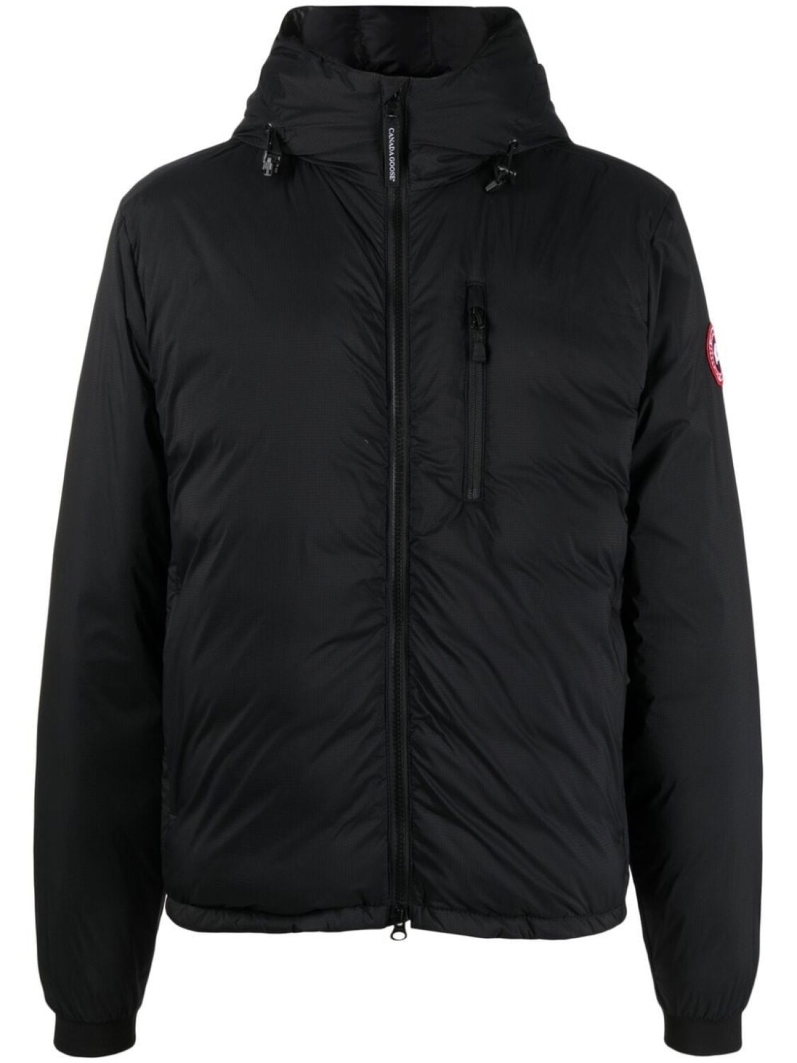 

Canada Goose пуховик с капюшоном, черный