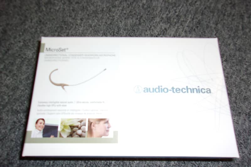 Конденсаторный микрофон Audio-Technica MicroSet Omnidirectional Condenser Headworn Microphone микрофон audio technica at892cw th microset headworn mic