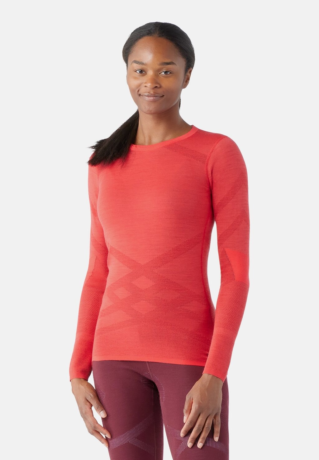 

Свитер INTRAKNIT THERMAL MERINO BASE LAYER CREW Smartwool, scrltblackchry