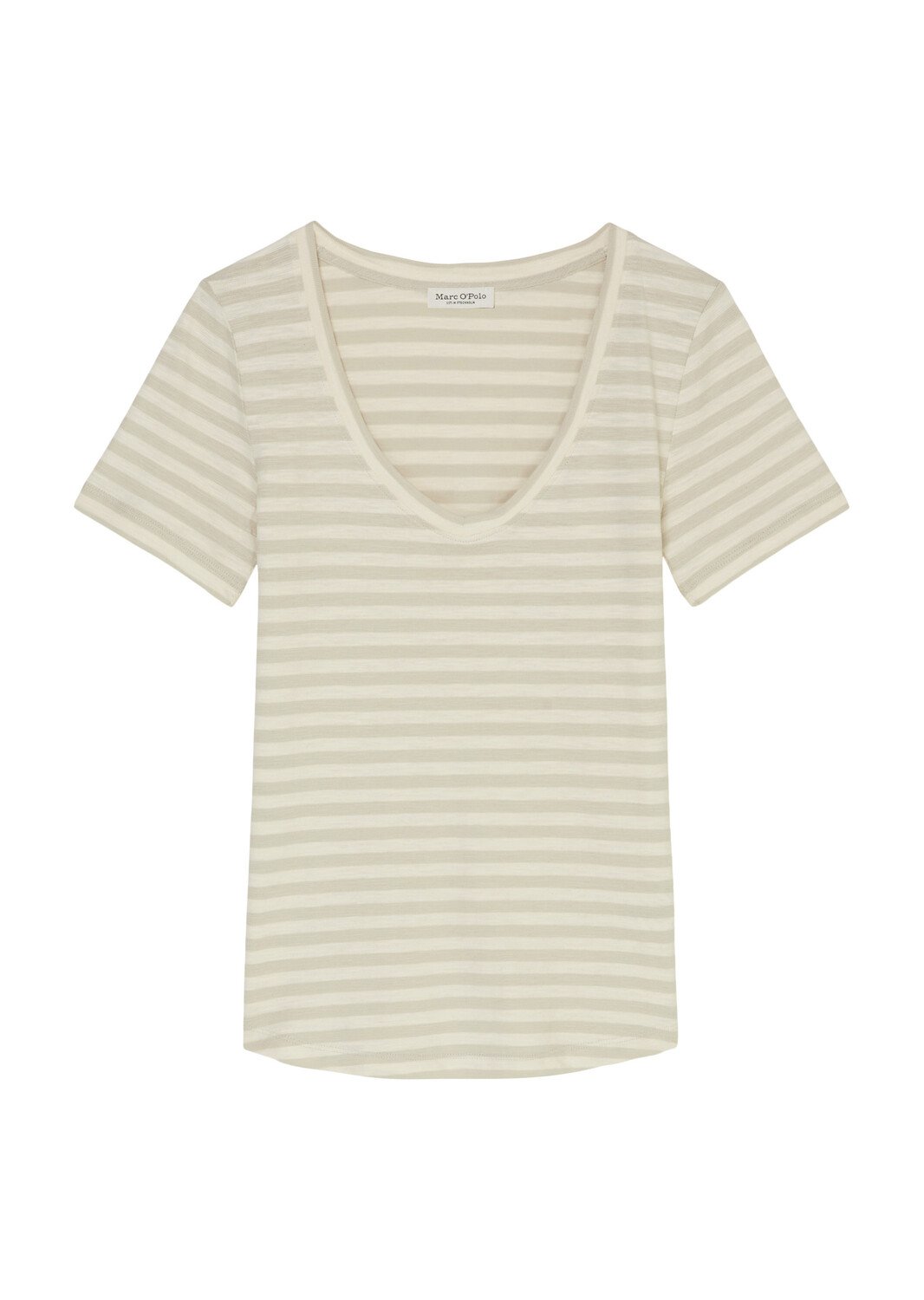 

Футболка Marc O'Polo regular, цвет multi/stone grey